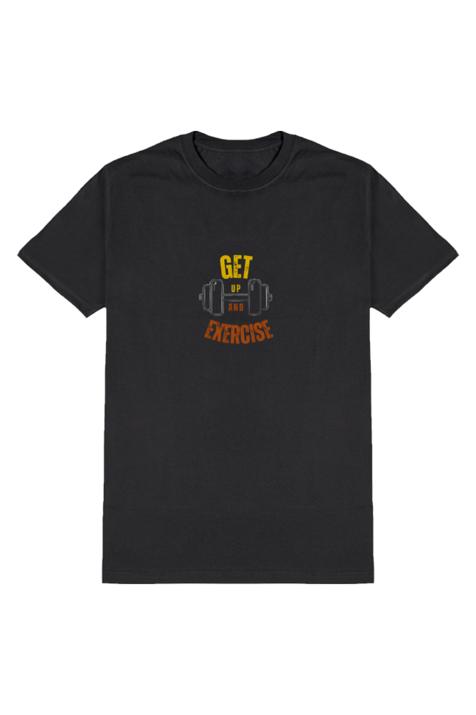 Black And White | Get Up And Exercise Tshirts