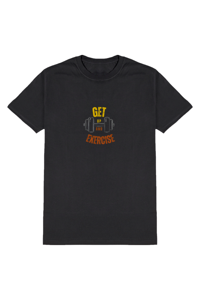 Black And White | Get Up And Exercise Tshirts